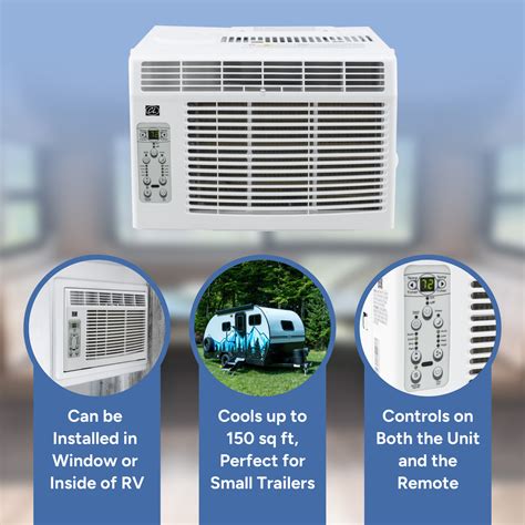 Built-In RV Air Conditioner 5K AC Unit with Remote - RecPro
