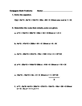 Image result for Conjugate Math