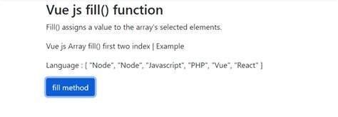 Image result for JavaScript Array Fill
