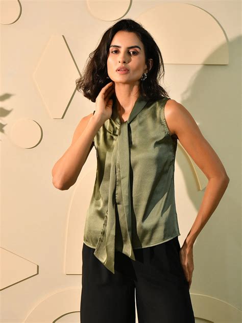 Terrarium Moss Muse Tie Up Top – BEOM COMMERCE
