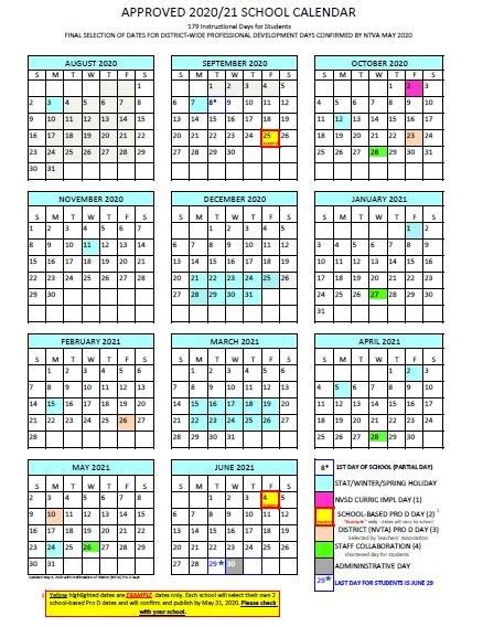 columbia public schools calendar 2019 2020