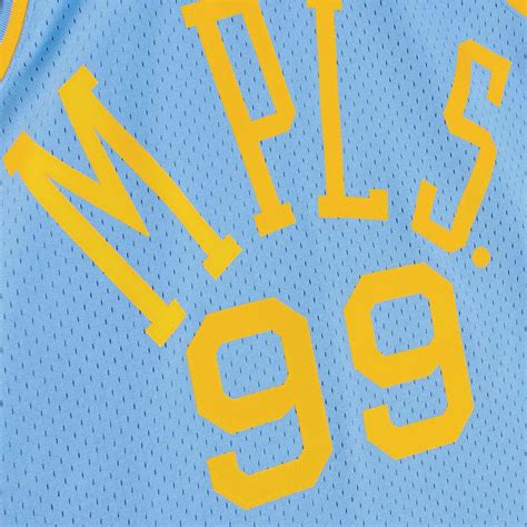 George Mikan Minneapolis Lakers 48-49 HWC Swingman Jersey - Blue ...