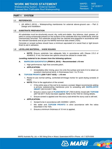 Work Method Statement Examples 的图像结果