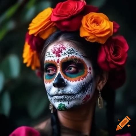 Dia De Los Muertos Rosto Tradicional Day Of The Dead Wikipedia