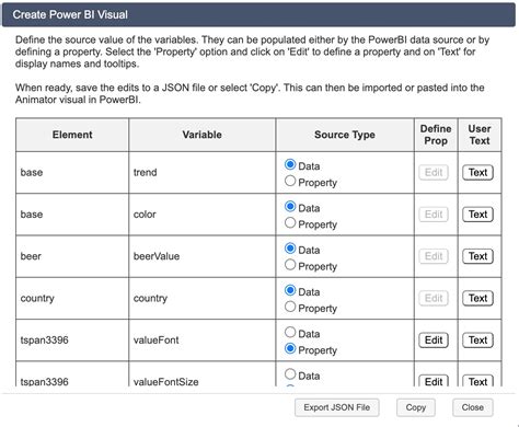 Power BI Basic Form 的图像结果