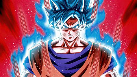 Goku Super Saiyan Blue Kaioken HD Anime Wallpaper – Dragon Ball Power Boost by gupt07ash