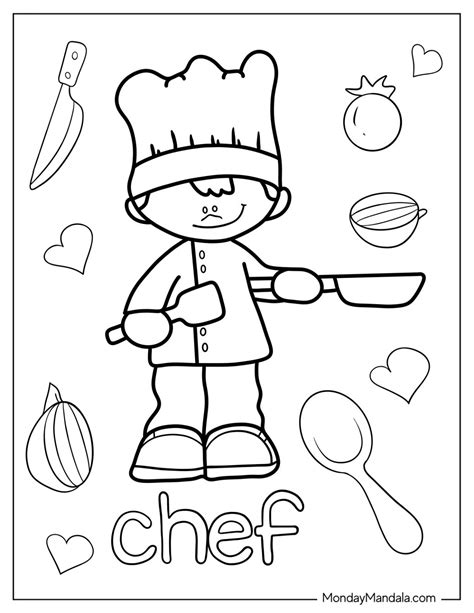Community Helpers Coloring Sheets