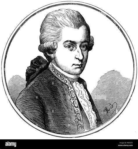 Portrait of the composer Wolfgang Amadeus Mozart (1756-1791). Museum ...