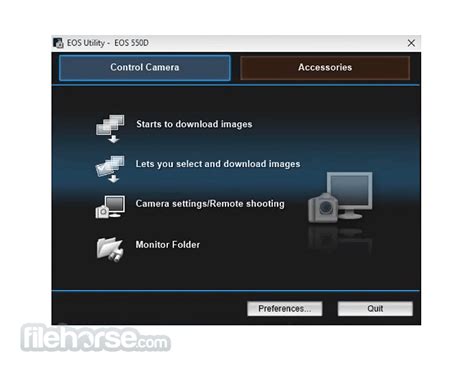 Image result for EOS Utility Launcher