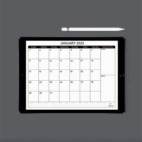 Free Goodnotes Calendar Template for Effective Planning