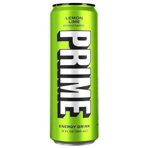 Buy Prime Energy Lemon Lime Drink - 12oz Can at Ubuy India