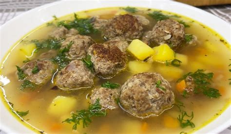 Самый вкусный суп с фрикадельками, который я знаю. Домашний рецепт без ...