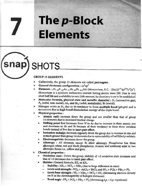 Image result for Class 12th P Block All Structure