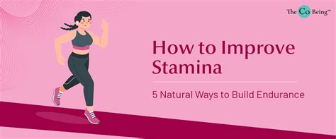 How to Improve Stamina- Build Endurance Naturally | TheCoBeing – The Co ...