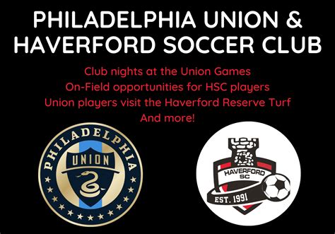 HSC and Philadelphia Union | Haverford Soccer Club