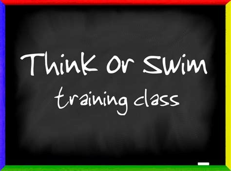 Think or Swim Tutorial Courses 的图像结果