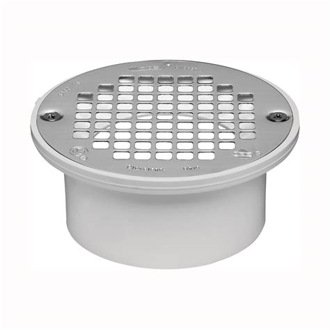 OATEY - Oatey 43583 Floor Drain, PVC Body, White #VORG6323216 from ...