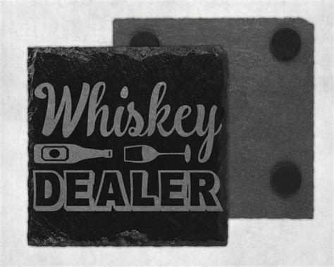Bar Slate Coaster - Whiskey Dealer (Set of 4) – Shop Sentosa