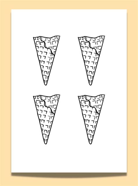 Get Creative with These 14 Free Ice Cream Cone Template Printables ...