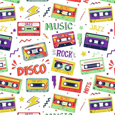 Download 80s Rock Music Cassette Wallpaper | Wallpapers.com
