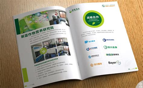 四川新蓝农业开发有限公司宣传资料设计制作