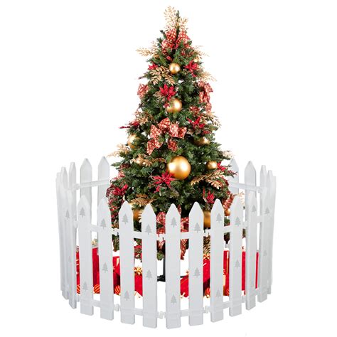 Snapklik.com : Extra Large 16” Christmas Tree Fence, 24pcs Christmas ...