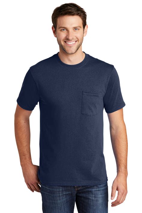 Port & Co Core Cotton Pocket Tee | Product | Port & Company
