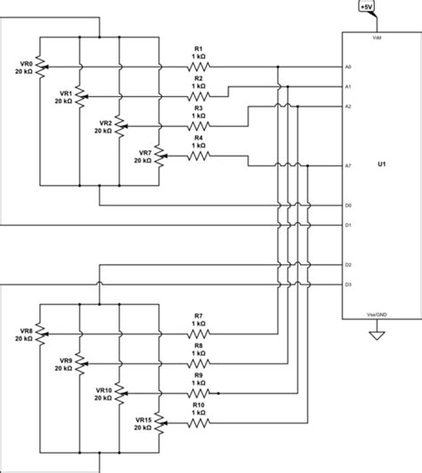 Image result for Multiple Potentiometers Arduino