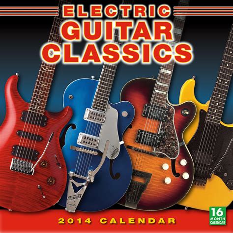 Electric Guitar Classics 2014 Wall (calendar): Jawbone Press ...