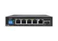 DGS-F1006P-E 4GE PoE+ 1GE & 1 SFP Uplink 250m PoE Switch | D-Link