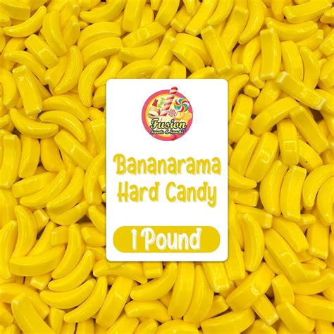 Amazon.com : Bananarama Banana Candy – 1 LB Bulk Banana Flavored Hard ...