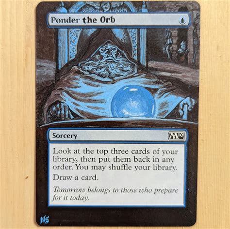 Pondering my orb : r/mtgaltered