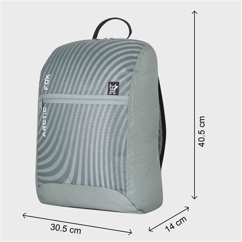 Arctic Fox Flow Sea Spray School Backpack for Boys and Girls