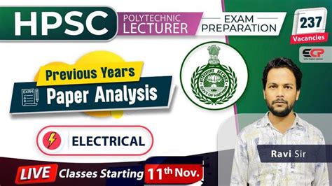 HPSC Lecturer Recruitment for Electrical Engineering: Overview, Exam ...