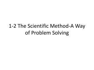 Scientific Method Problem 的图像结果
