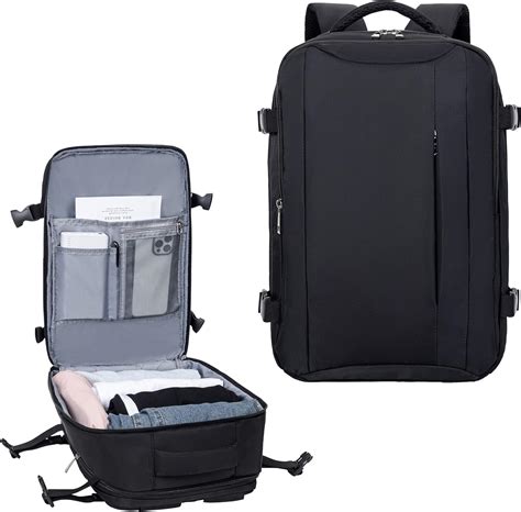 Cabin Bags 40x20x25 Underseat for Ryanair, Carry On Travel Backpack ...