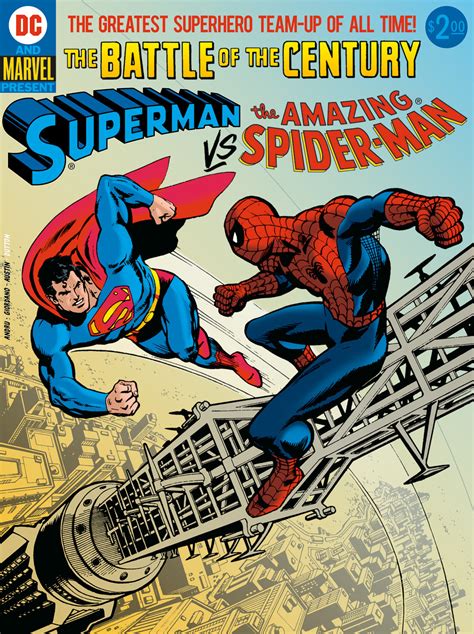 Superman Vs Spiderman Cover