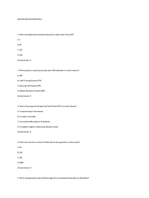 Image result for Computer Networking Questions