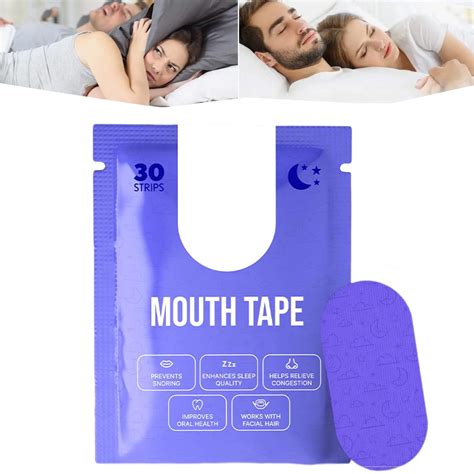 Mouth Tape for Snoring and Sleep Apnea, Skin Tape for Better Breathing ...