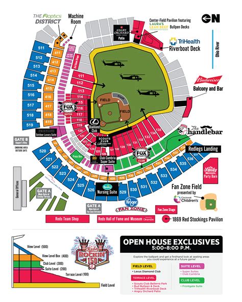 Cincinnati Reds Seating Chart | Cabinets Matttroy