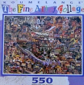 CEACO Fine Art Of Collage Puzzle The Improper City - Fine Art Of ...