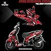 Grayfixx Deadpool Edition Full Body Sticker for Ntorq 125 | Made in ...