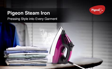 Buy Pigeon By Stovekraft Satin Steam Iron For Clothes | 2400 Watts ...