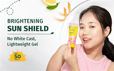 Pure Origin Korean Vitamin C Light Gel Sunscreen with SPF 50 & PA ...