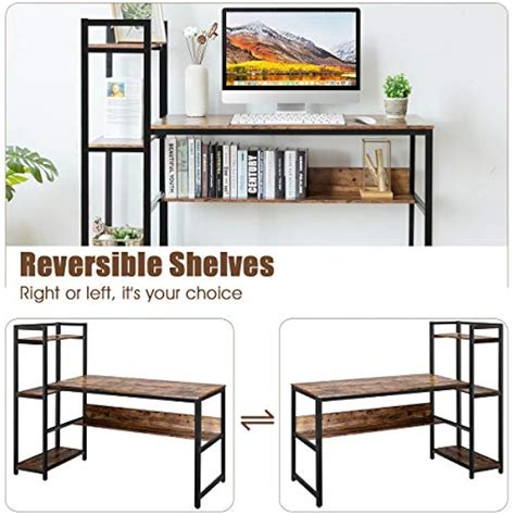 IFANNY 47’’ Computer Desk, Writing Desk with | Ubuy India