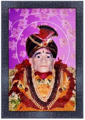 pnf Shri Gajanan Maharaj Religious Frame Price in India - Buy pnf Shri ...
