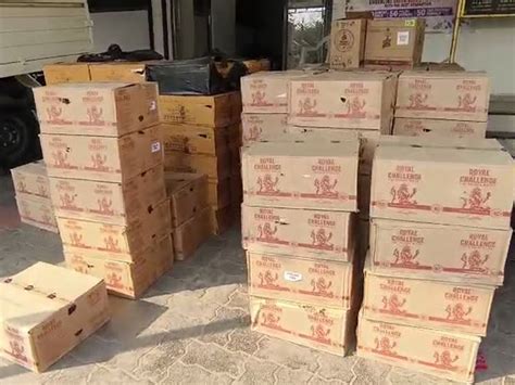 State vigilance raided at Sevasi Canal Road liquor cutting in Vadodara ...