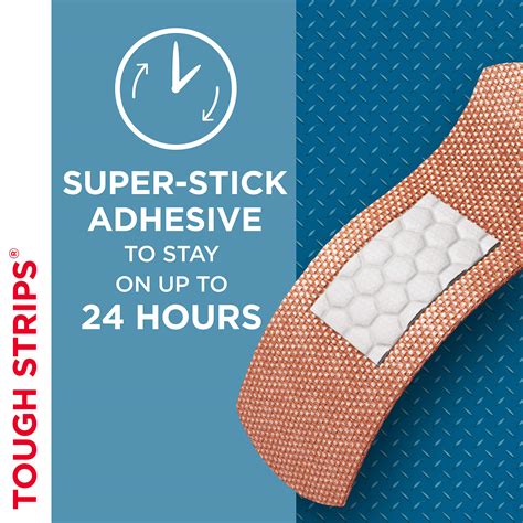 Buy Band-Aid Brand Sterile Tough Strips Adhesive Bandages for First Aid ...