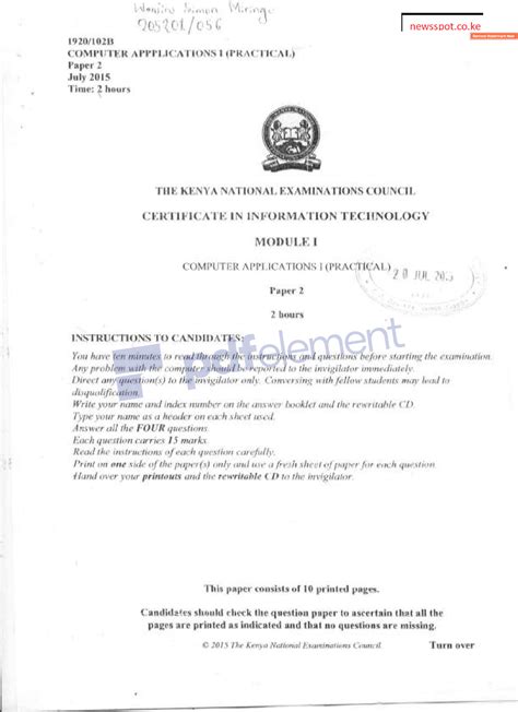 Computer Practicals FM 2 Kenya 的图像结果