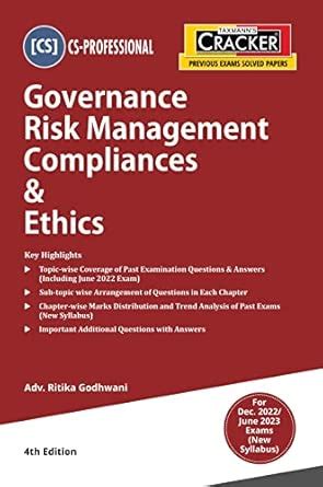 Buy Taxmann's CRACKER for Governance Risk Management Compliances ...